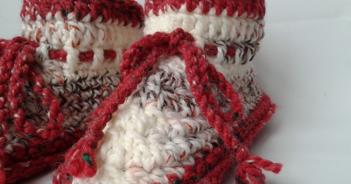 Le Fragole di Stoffa Come fare scarpette all uncinetto per adulti